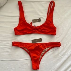 NWT J Crew cheeky two piece swim suit